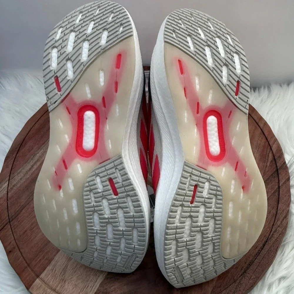 Adidas‎ Ultraboost 5X W Running Shoes Cream Coral White Women US 8